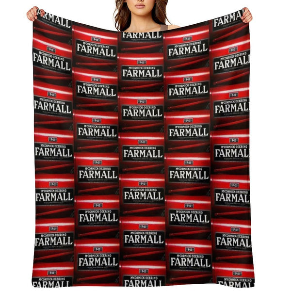 Farmall   International Harvester McCormic Deering Durable Throw Blanket