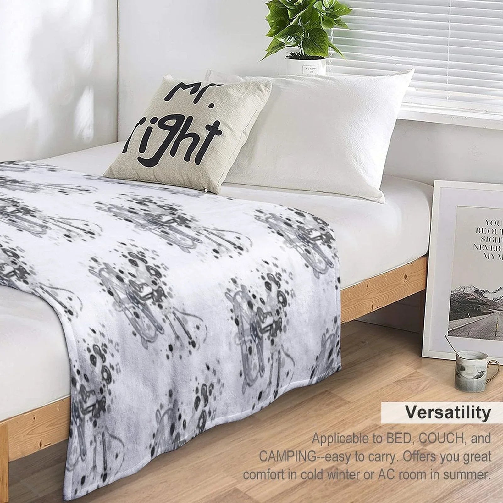 Steamboat Mickey Throw Blanket