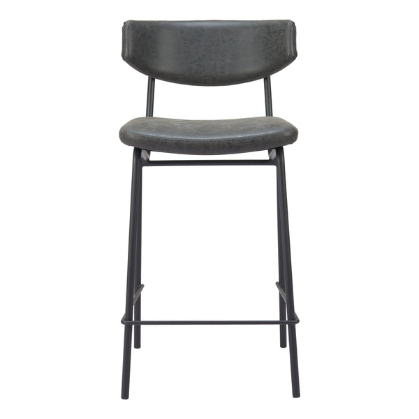 Charon Counter Stool (Set of 2) Vintage Black