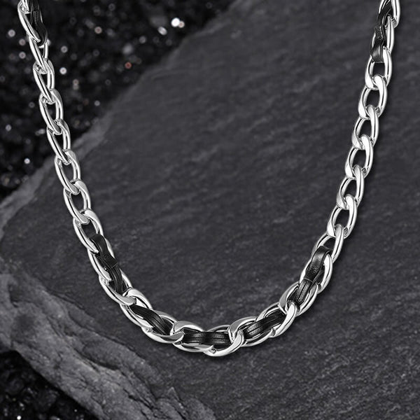 10mm Minimalist Stainless Steel Cuban Chain Necklace