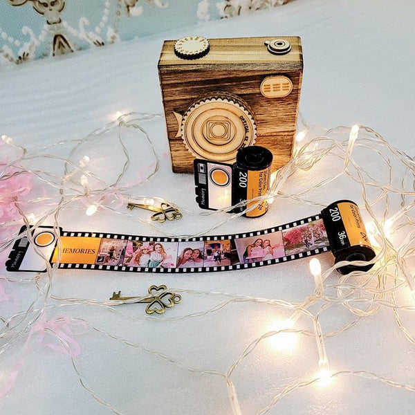 10pc Photos Couple Gifts Custom Roll Film Personalized Photo Memorial Anniversary Birthday Valentines Gift Photo Album Scrapbook Polaroid Keychain Album Gifts For Valentines Day
