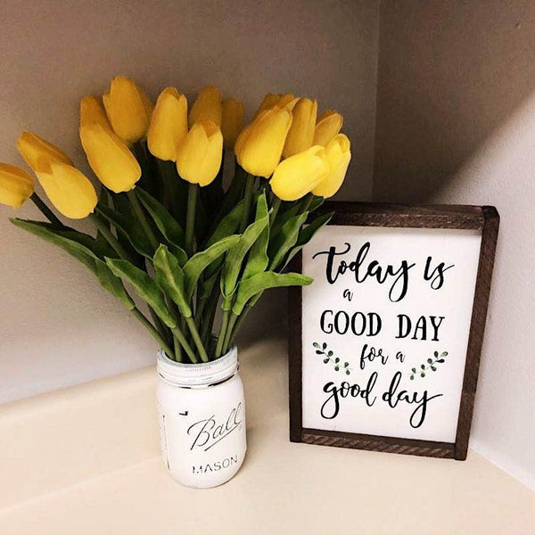 10PCS PU Fake Tulips Real Touch beautiful and Eligant Flower Real Touch Bouquet For Wedding Decoration Flowers Home Garden Decor