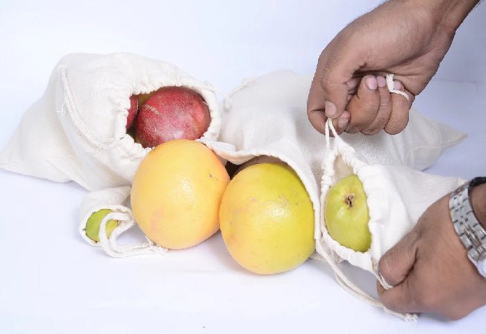 SAMPLES - Reusable Eco-Friendly Cotton Canvas Bags - SAMPLES