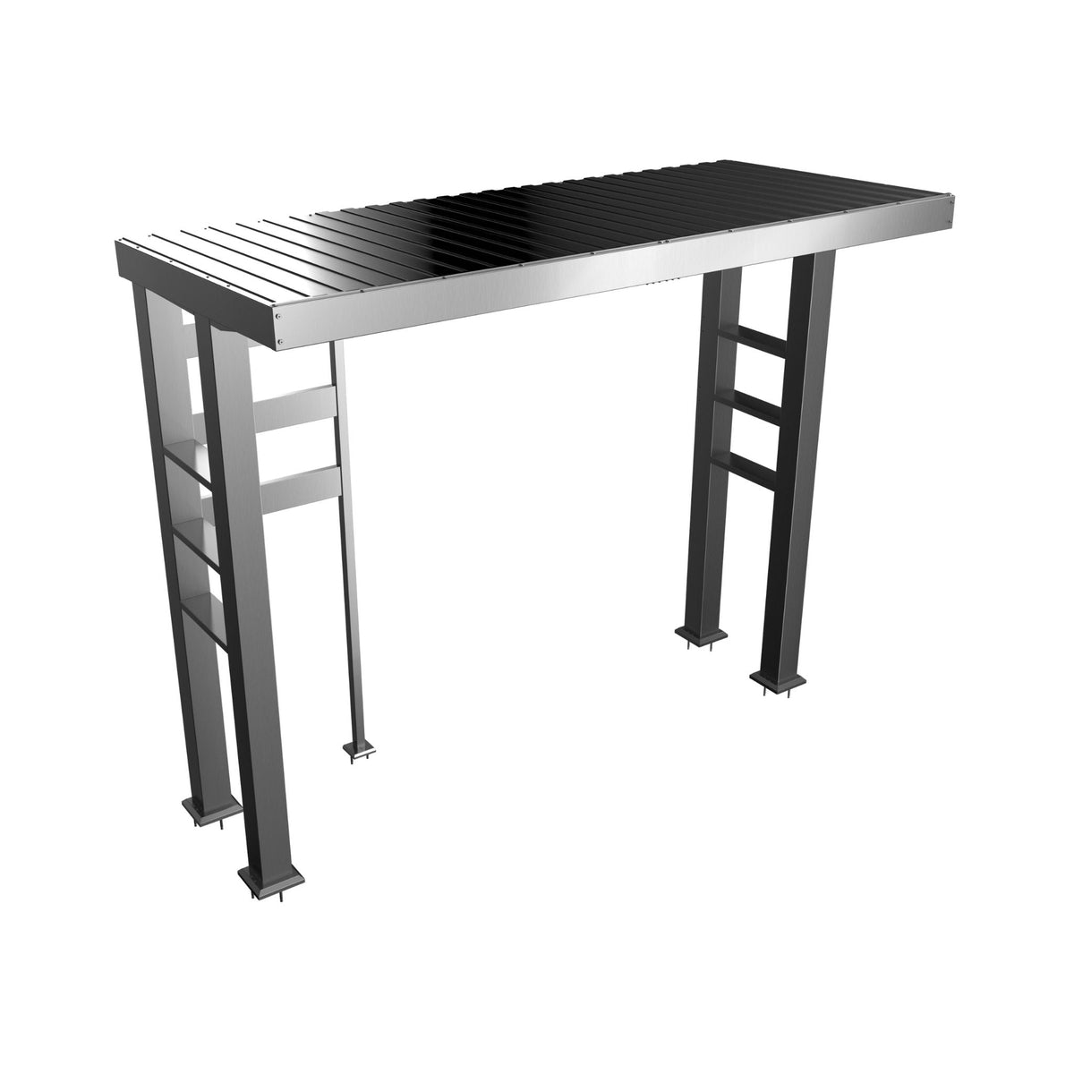Imperial 110-Inch 4-Burner 72K BTU Deluxe Stainless Steel Outdoor Kitchen Grill Island With Wine Cooler, Rotisserie, Cabinets, And Granite Countertops (SAK94721)