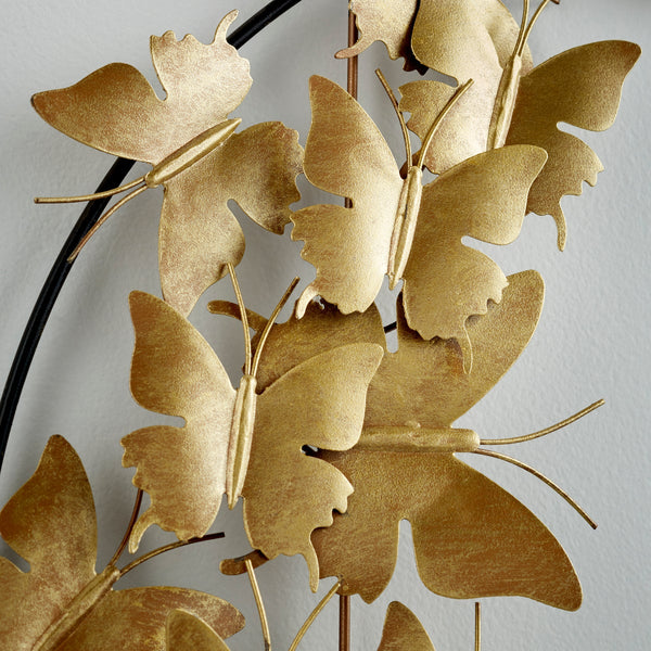 Caesar Wall Decor | Gold And Black