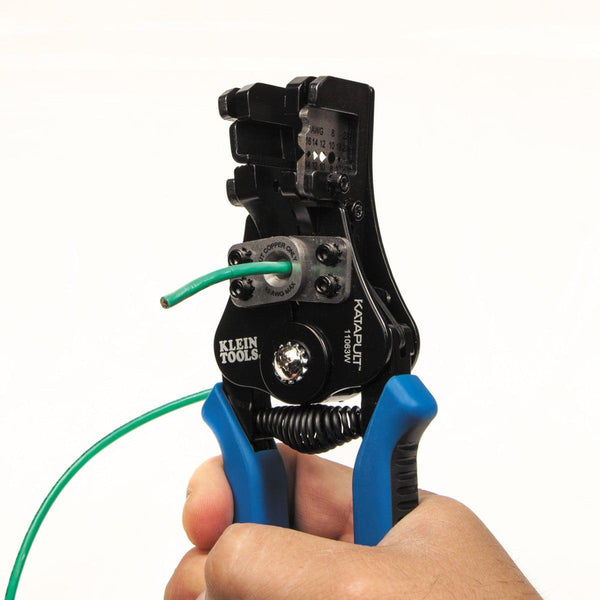 Klein Tools Katapult® 6.594 in Cast Alloy Chassis Wire Stripper/Cutter