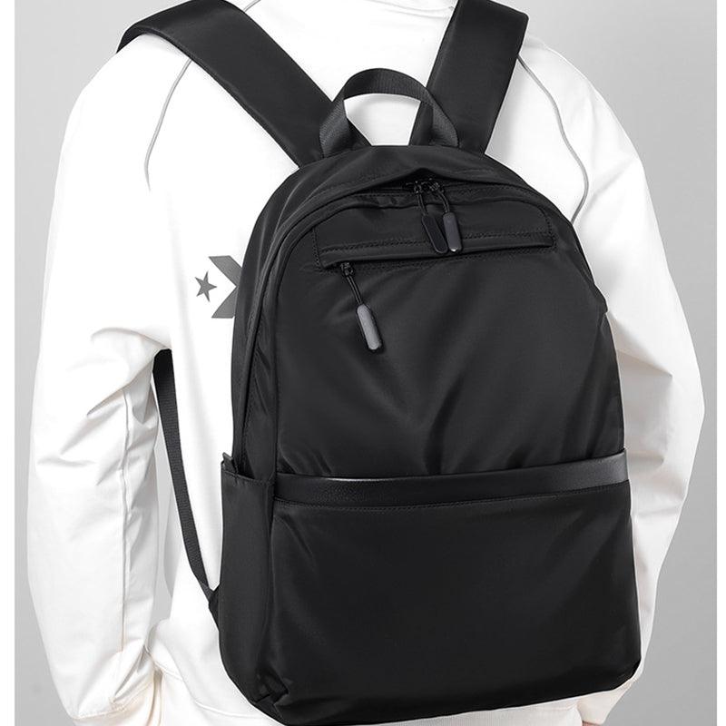 Premium Waterproof High-Density Nylon Backpack for Men & Women | Durable, Fashionable & Lightweight Urban Travel Bag | Black Laptop Backpack for Work, School & Daily Commute | Perfect for Urban Exploration & Minimalist Design Lover Wautton Outdoor Gear