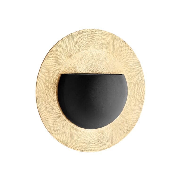Gilded Implosion Wall Decor | Gold And Black