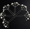 6 Pieces Wedding Bridal Hair Jewelry - 6 pcs