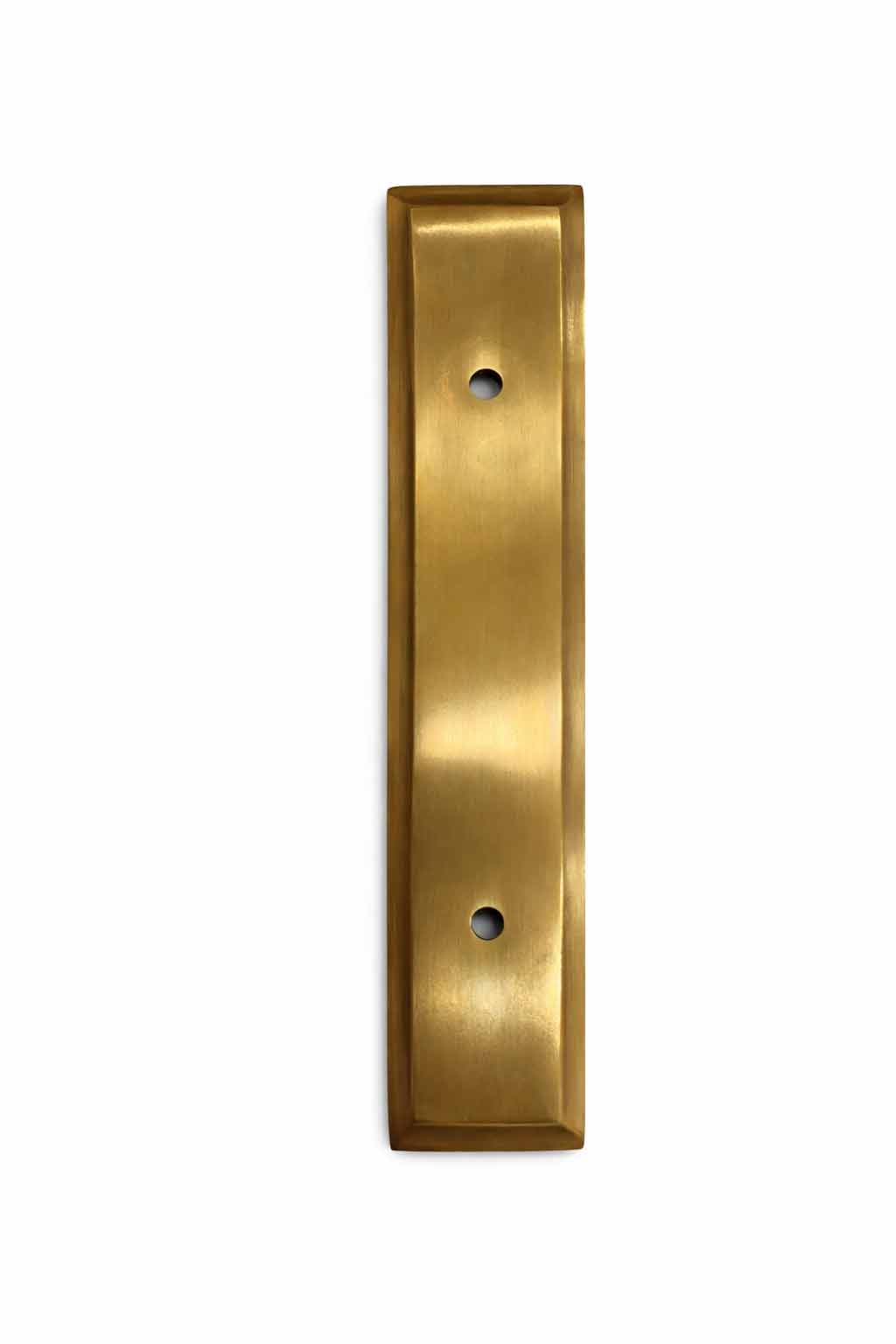 Solid Brass Backplate - Unlacquered Brass Polished