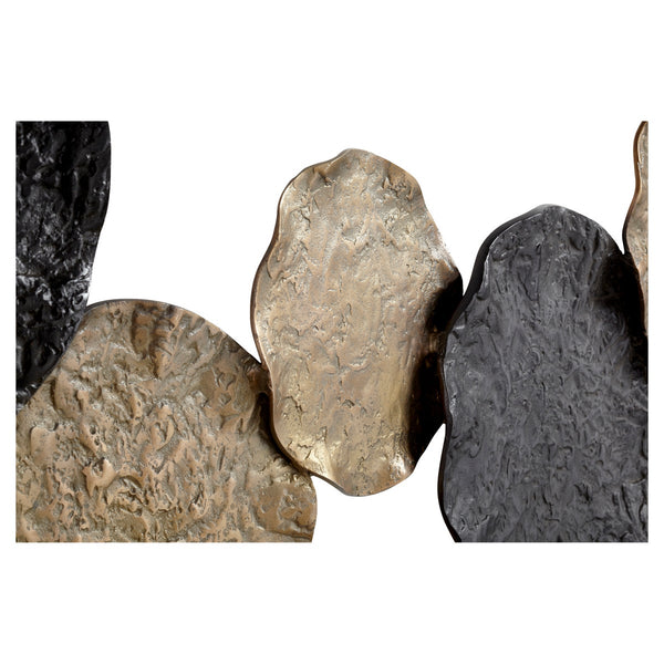 Conch Wall Art | Antique Brass And Black