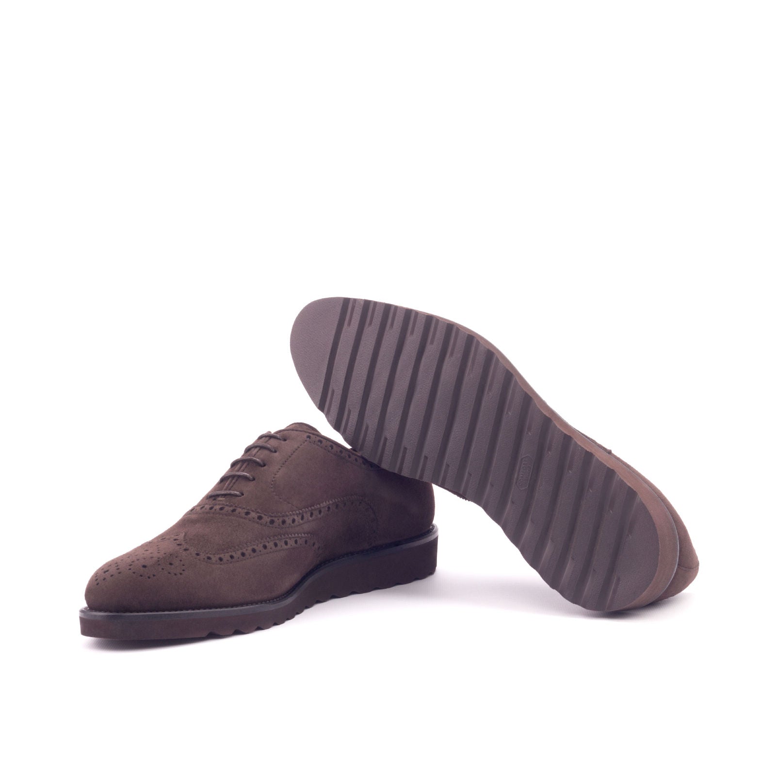 Novestra - suede leather brogue oxford shoes