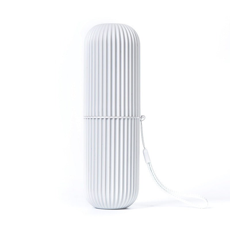 Plastic toothbrush box portable toothbrush cup brushing teeth mouthwash cup and dental cylinder