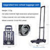 Foldable portable carts: wheel, luggage, hand truck, trolley, travel - shopping, household.