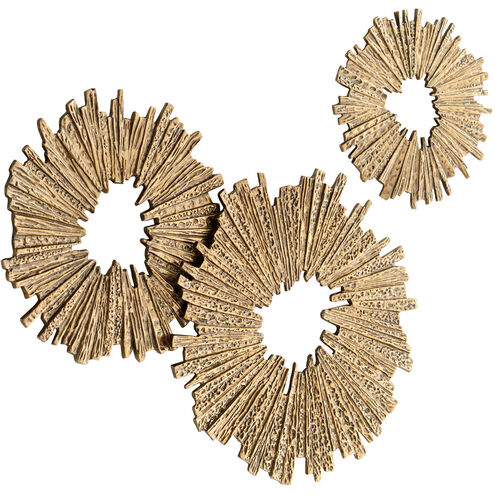 Abra Wall Decor | Antique Brass
