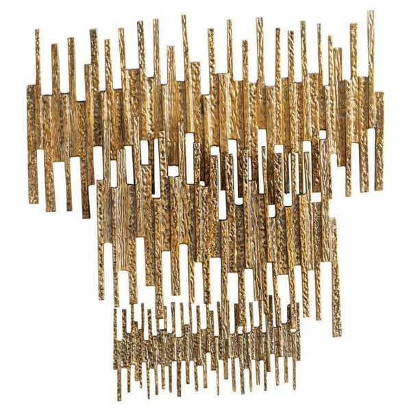 Ledger Wall Decor | Antique Brass