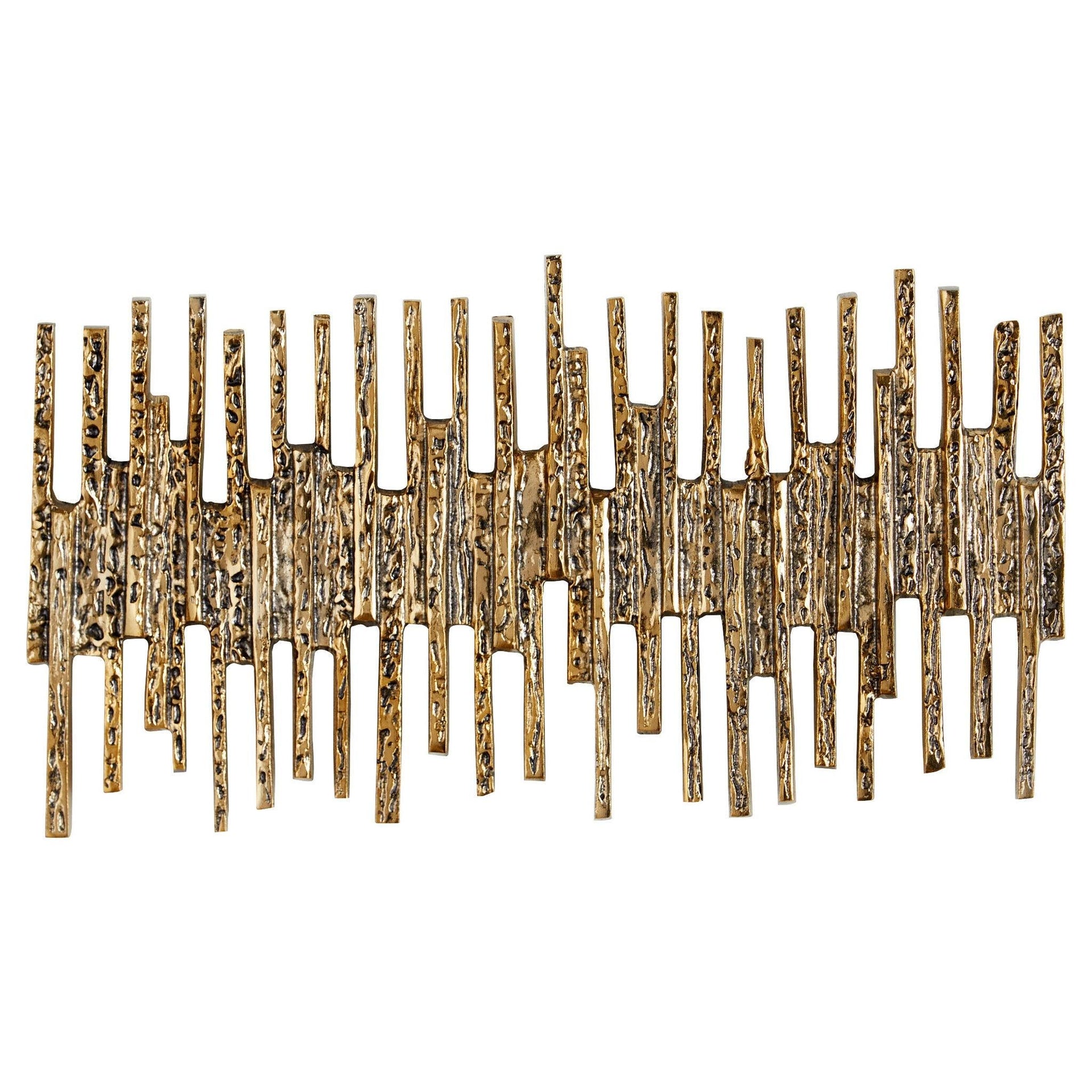Ledger Wall Decor | Antique Brass