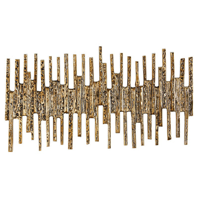 Ledger Wall Decor | Antique Brass