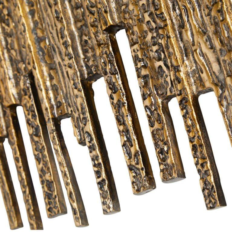 Ledger Wall Decor | Antique Brass