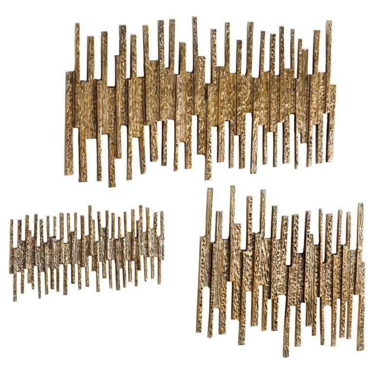 Ledger Wall Decor | Antique Brass