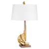 Crescendo Table Lamp | Antique Brass