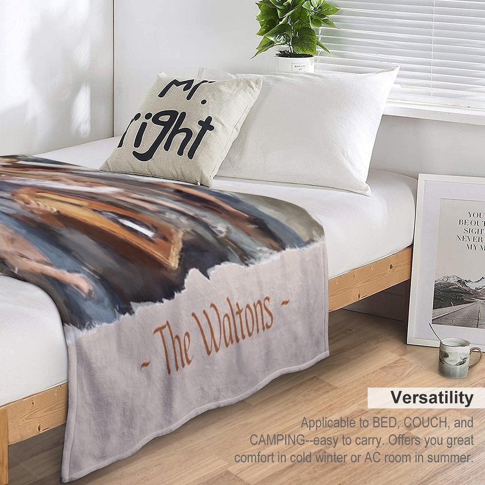The Waltons TV Show Throw Blanket