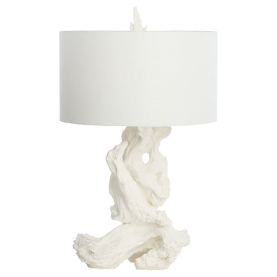 Driftwood Table Lamp | White