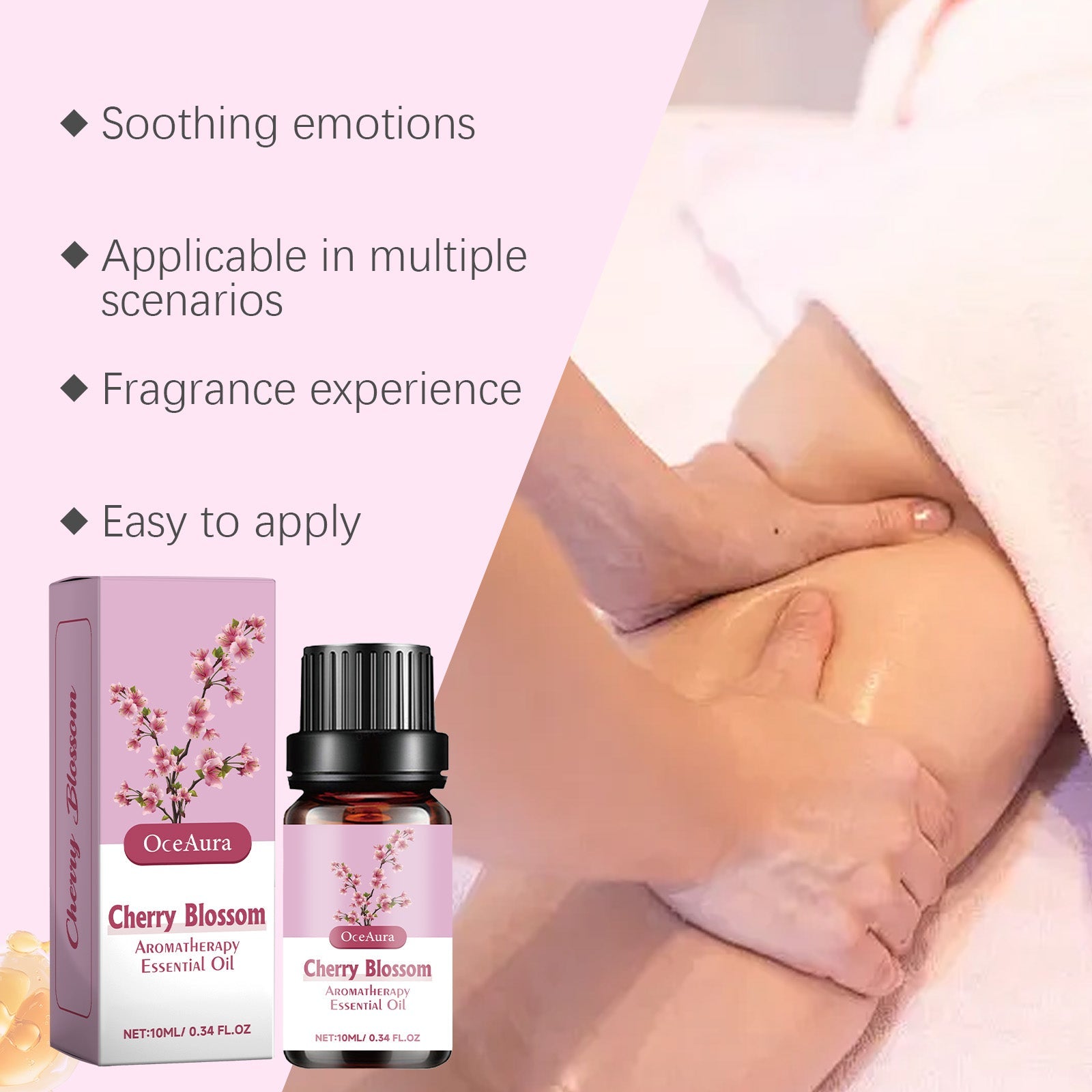 Massage Essential Oil Aromatherapy Massage Oil Soothing Home Office For Women's Balm Moisturizing Moisture
