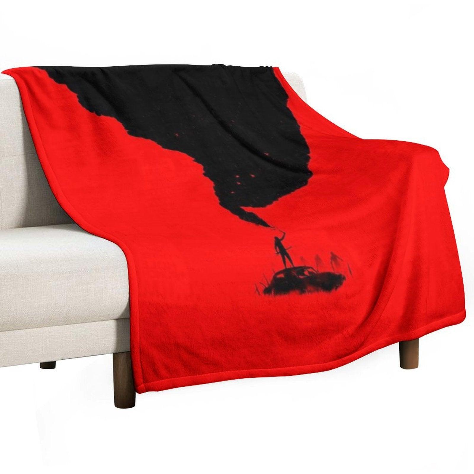 SOS Throw Blanket
