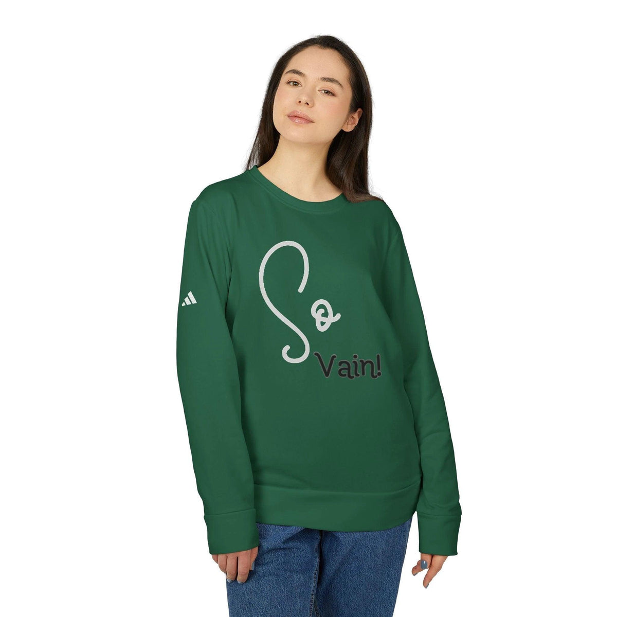 adidas Unisex Fleece Crewneck Sweatshirt So Vain