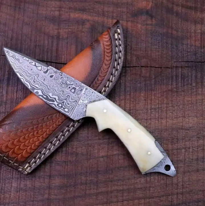 Damascus Skinner Knife