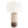 Tenea Table Lamp Designed by J. Kent Martin | Brown Ombre
