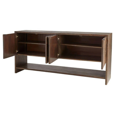 Alta Console Table Designed by J Kent Martin | Cerused Walnut