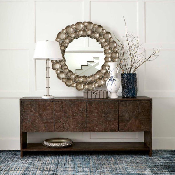 Alta Console Table Designed by J Kent Martin | Cerused Walnut