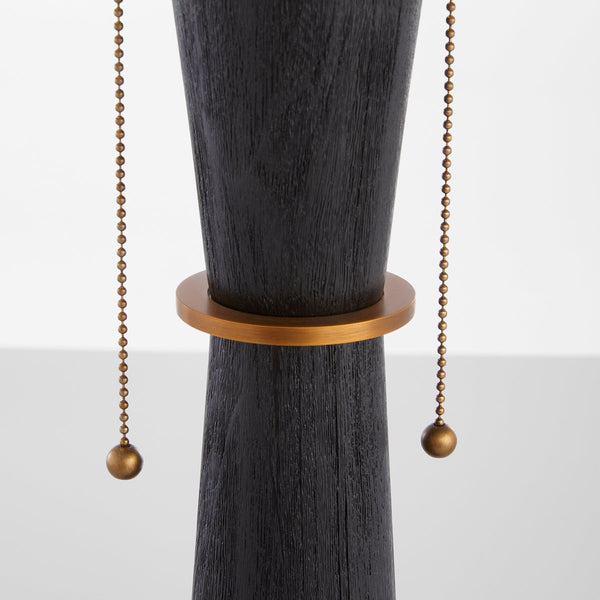 Wright Table Lamp Designed by J. Kent Martin | Black | Brass - Gifts for You 'n Me