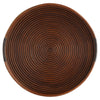 Papeete Round Tray Designed by J. Kent Martin | Brown