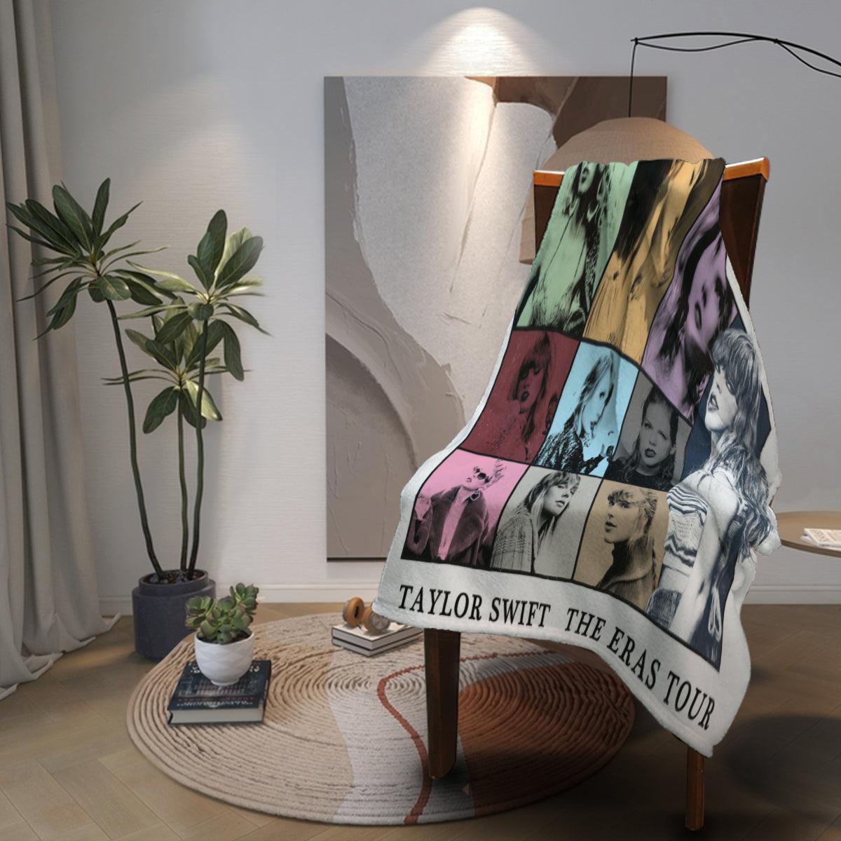 Taylor Swift The Eras Tour Throw Blanket