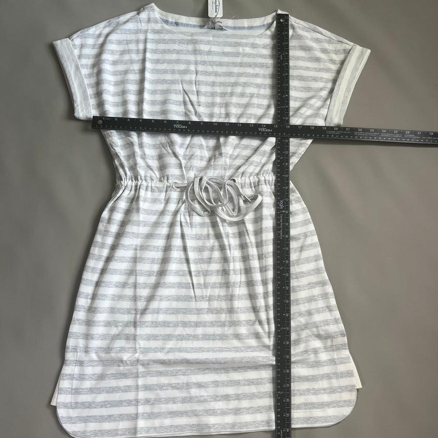TOMMY BAHAMA Women's Short Sleeve Amira Stripe Short Dress Size S Grey (New)