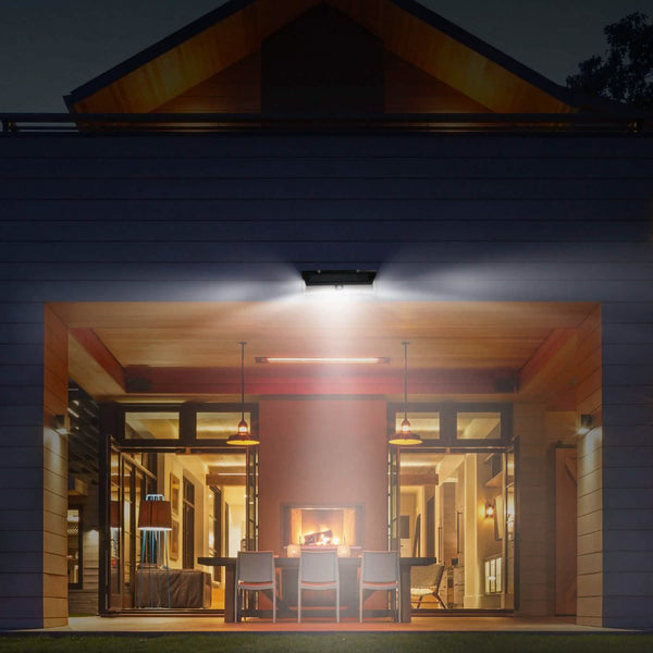 118 LEDs Solar Wall Light Outdoor Motion Sensor Lamp