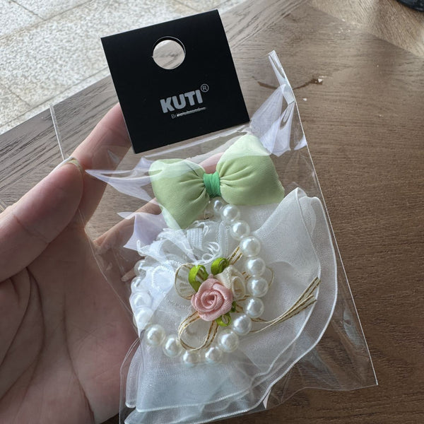 Labbubu Doll 17cm Labbubu Pendant Doll Clothes Accessories Shorts Keychain Air Cotton