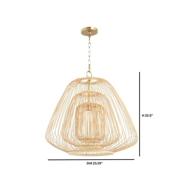 Terrae Pendant | Natural – Triangular