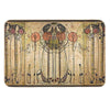 Art Nouveau Charles Mackintosh The Wassail Bath Mat