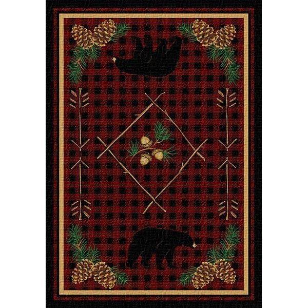 Adirondack Bear Rug - Gifts for You 'n Me
