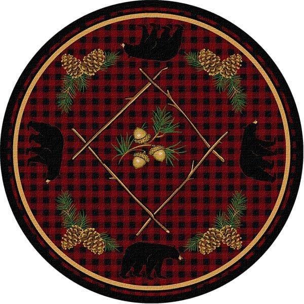 Adirondack Bear Rug - Gifts for You 'n Me