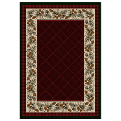 Christmas Pine Rug