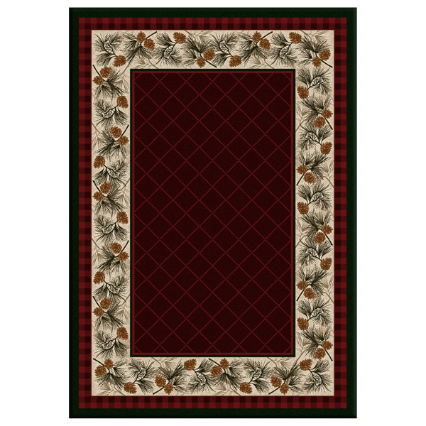 Christmas Pine Rug