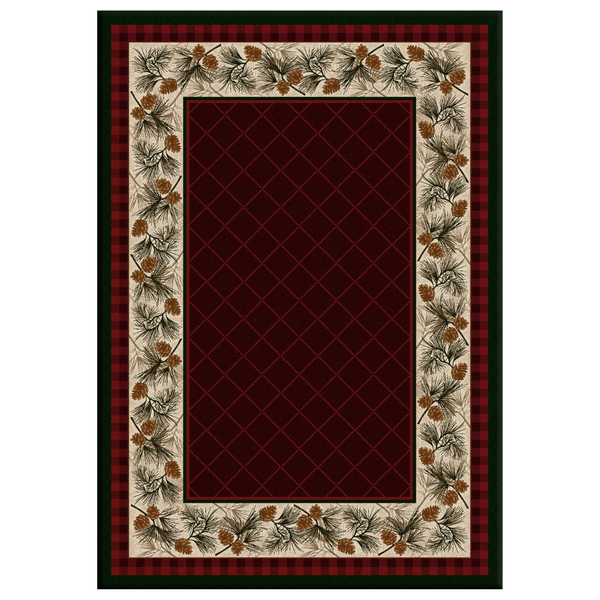 Christmas Pine Rug