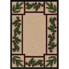 Pinecones and Branches Area Rug Collection