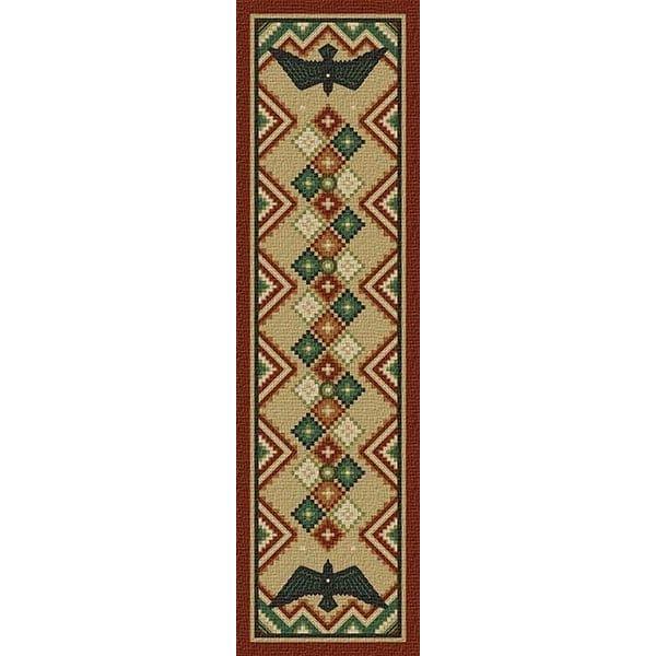 Courage and Strength Area Rug