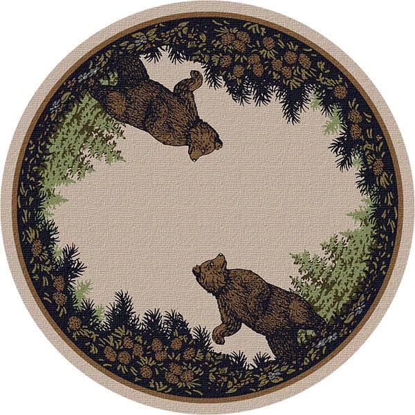 Bear Duo Area Rug